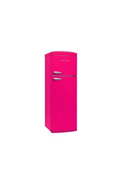 Vestel RETRO SC32111 Pembe Statik Buzdolabı