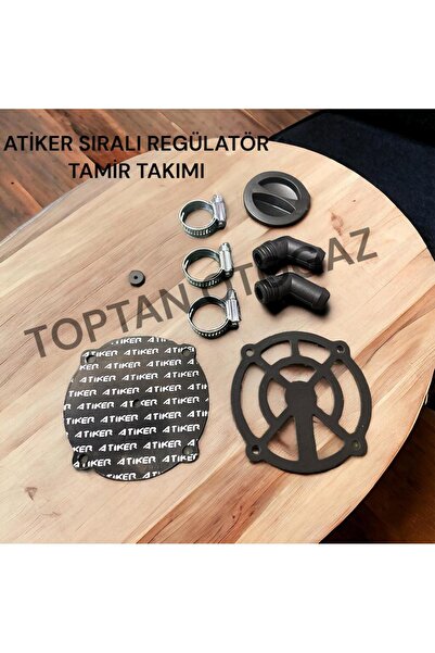 ATİKER SR07 - SR09 REGÜLATÖR TAMİR TAKIMI (DİYAFRAM) HEDİYELİ
