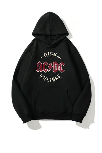 Pink Sky Φούτερ με κουκούλα oversize