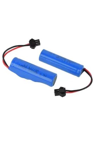 GLANCE 3.7v 14500 Li-on 2 Adet Oyuncak Pili Siyah Soket