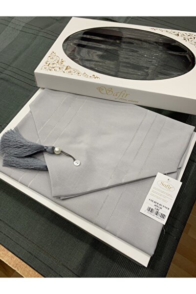 Sfr Home by FİSKOS Carmen Gri Runner Düz Sade Spor