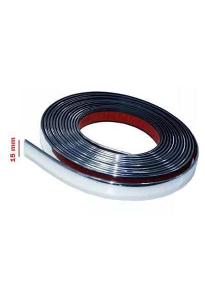 Carmind 15mm Decorative Nickel Plated Strip Slats 2 meters
