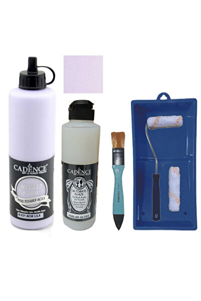 Cadence Boya Mobilya Boyası-Cadence Multisurface H-031 Açık Lila 500Ml Ultima...