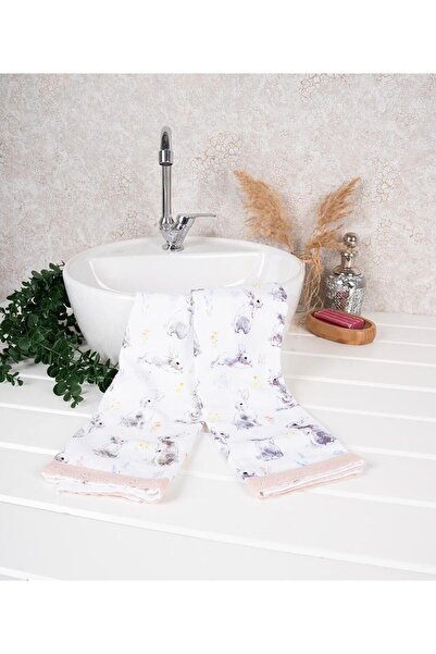 Baveno 100% бавовна, подвійний, 40x66 см, з вишитим візерунком, рушник для рук і обличчя/набір рушників