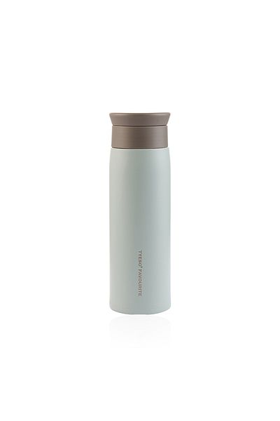 Tyeso Grace Vacuumed Leakproof Tea Brewing and Beverage Thermos 500ml Green