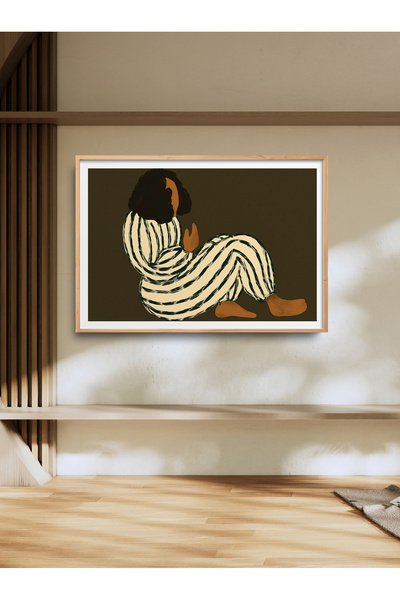 HOMEPACK Pictură orizontală cu un singur cadru Pictură poster modernă TK/427