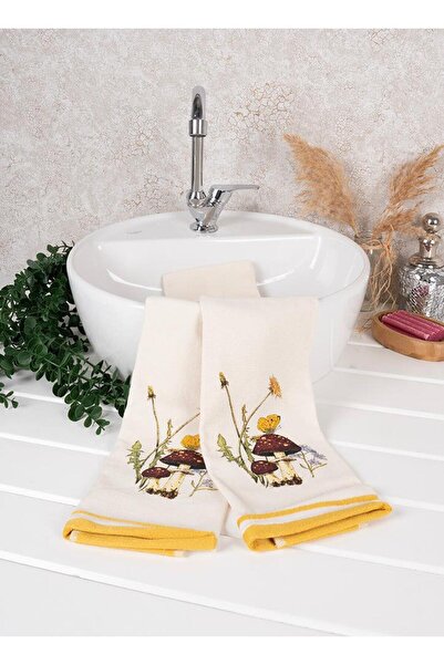 Baveno 100% бавовна, подвійний, 40x66 см, з вишитим візерунком, рушник для рук і обличчя/набір рушників