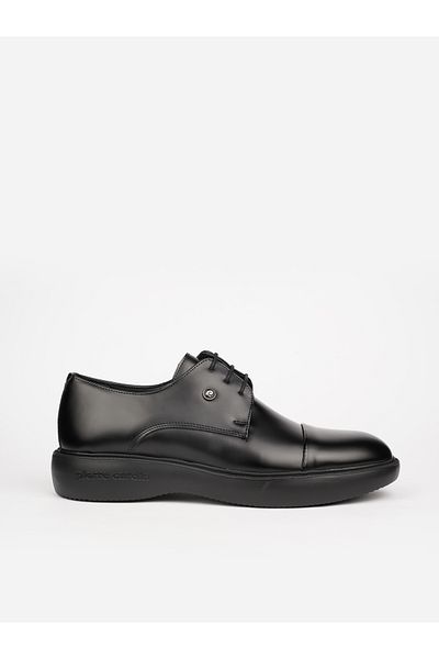 Pierre Cardin Black CONFORT MEDICAL SOLE GENUINE LEATHER encok selling model sneakers..GALIP DAD groom shoes