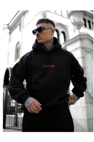 ZEMLİYA Hanorac cu imprimeu Nirvana pentru bărbați