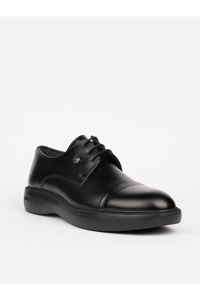Pierre Cardin Black CONFORT MEDICAL SOLE GENUINE LEATHER encok selling model sneakers..GALIP DAD groom shoes