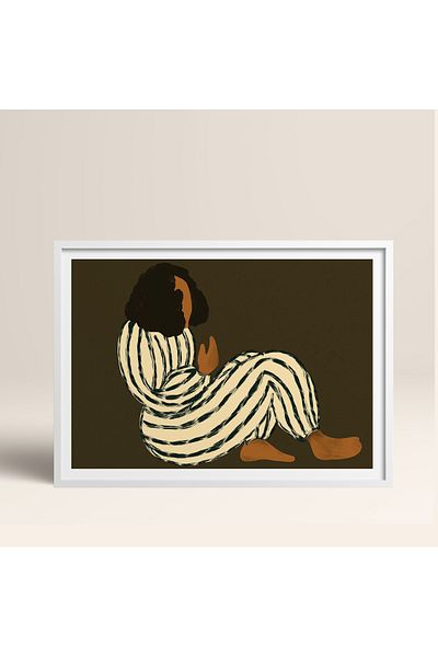 HOMEPACK Pictură orizontală cu un singur cadru Pictură poster modernă TK/427