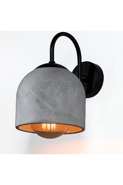 womodesign Black Gray Wall Sconce