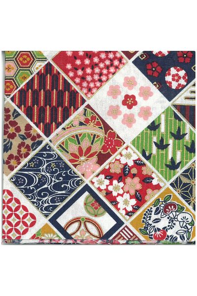 Concord Japanese Handkerchief 100% Cotton 30 cm * 35 cm Patchwork Pattern