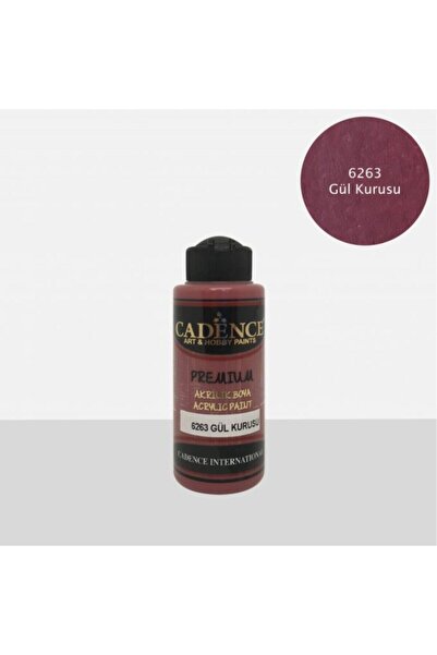 Cadence Boya 6263 Gül Kurusu - Premium Akrilik 120ml