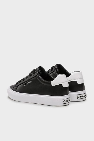 Calvin Klein Kožené tenisky s detailem loga - HW0HW016810GJ