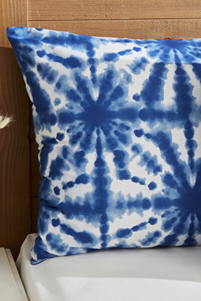 Karaca Home غطاء وسادة ديمين سانشر مكون من قطعتين باللون الأزرق