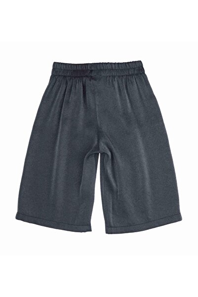 best kids Girl's Indigo Shiny Textured Loose Trousers