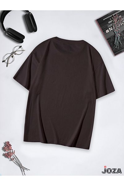 Joza Outdoors Γυναικεία ανδρική μπλούζα Unisex βαμβακερή υπερμεγέθη πολύχρωμη μη εκτυπωμένη μονόχρωμη λαιμόκοψη καλοκαιρινή μπλούζα