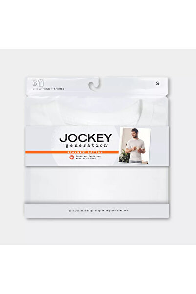 JOCKEY Generation™ Men's Stay New Cotton 3pk Jockey Fanila 3' lü Paket