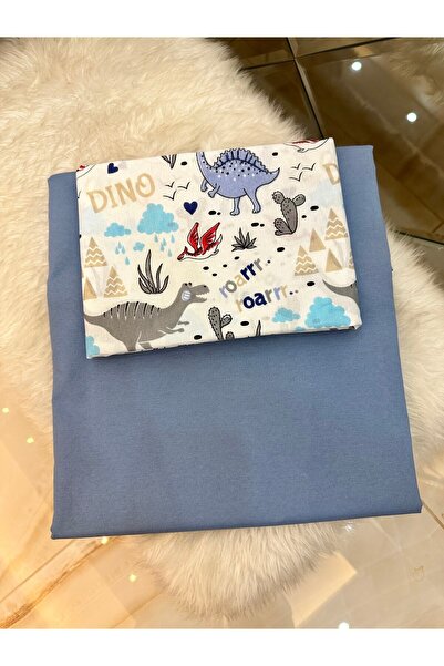 Özcan Ev Tekstil Life Single Sheet Pillow Set Indigo