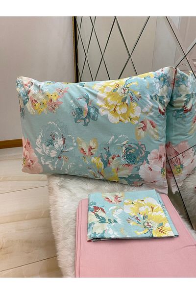 Özcan Ev Tekstil Σετ μαξιλαριών Elastic Sheet Ranforce 100% βαμβάκι