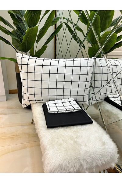 Özcan Ev Tekstil Life Double Charafe Set with Pillows