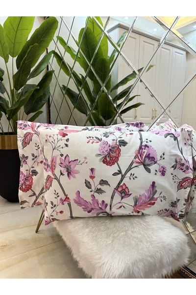 micoton Χρυσή Μαξιλαροθήκη 2 Τεμαχίων 100% Βαμβάκι