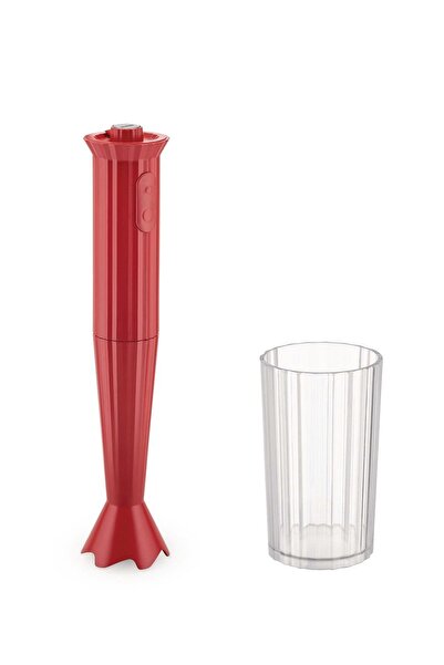 Alessi Plisse El Blender Seti Kırmızı