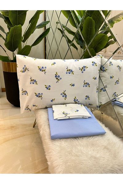 Özcan Ev Tekstil Set de perne pentru cearșaf de pat Life