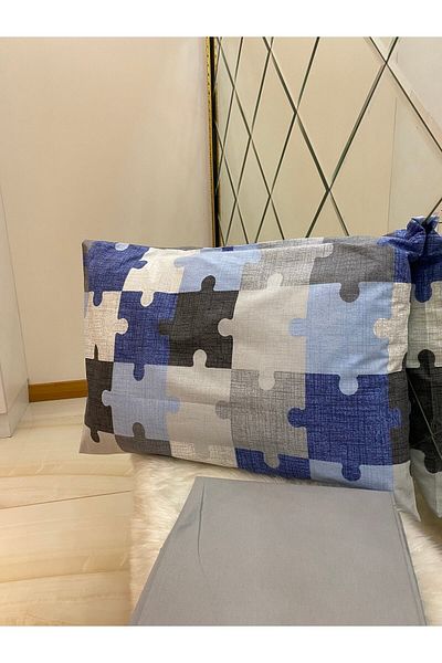 Özcan Ev Tekstil Elastic Sheet Pillow Set Cotton