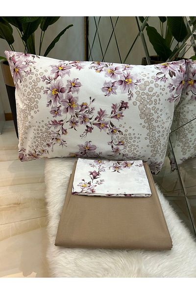 Özcan Ev Tekstil Life Single Sheet Pillow Set