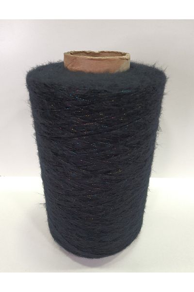 İPLİKOUTLET Σκούρο Navy Blue Χρώμα Glitter Design 500 γραμμάρια