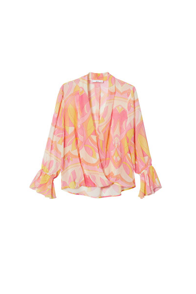 MANGO Woman Pembe Kadın Büstiyer  37081301