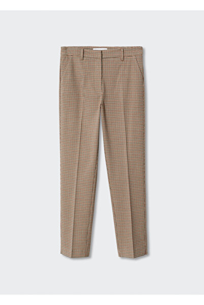 MANGO Woman Kirmizi Kadın Yetişkin Pantolon  37005135