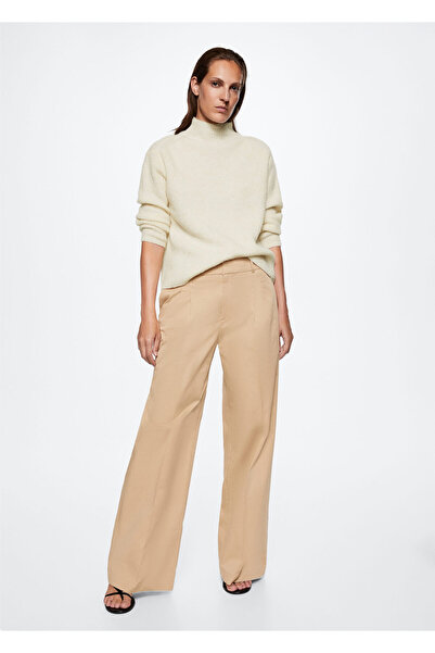 MANGO Woman Natürel Kadın Yetişkin Kazak  37005950