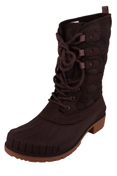 Kamik Damen Winterstiefel Winterschuhe Sienna 3 NK2476 Grün Java Leder/Synthetik mit DOVER LaufsohleEVA