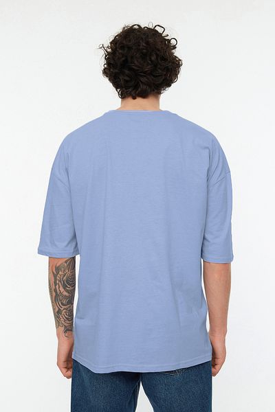 Trendyol Collection Бузкова бавовняна сорочка широкого крою TMNSS22TS0318
