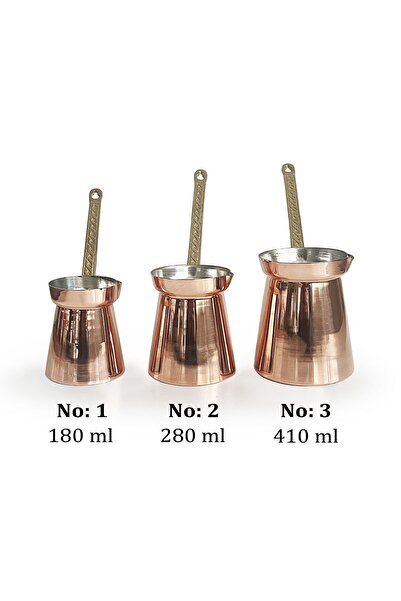 Shark Anatolia Fashion Copper Coffee Pot