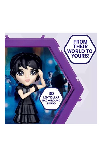 GIOCHI PREZIOSI Wednesday İmmersive 4D Pod Figür Dans Posu Balo 495