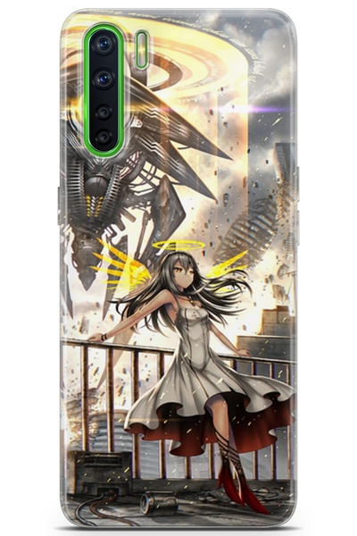 Lopard Oppo Reno 3 Compatible Case Anime 22 Space Cap Anthracite