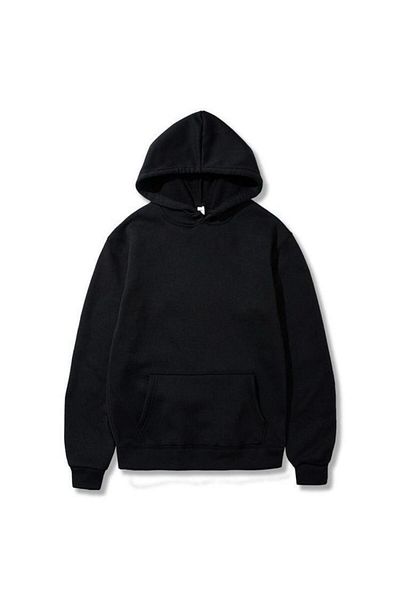 BEETON Hanorac simplu Basic cu glugă Oversize Unisex