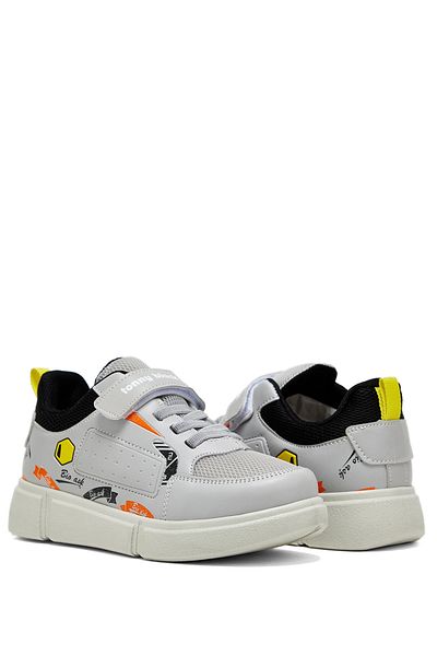 Tonny Black Παιδικά Unisex Ice Black άνετα παπούτσια Velcro