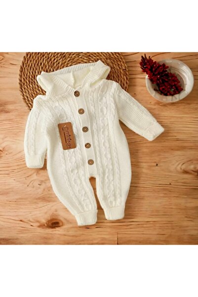 minik ay Triko bebek tulumu