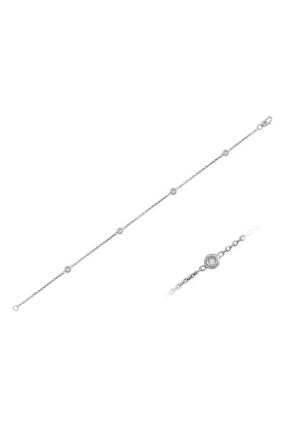 Sirius Pırlanta Zincirli Pırlanta Bileklik