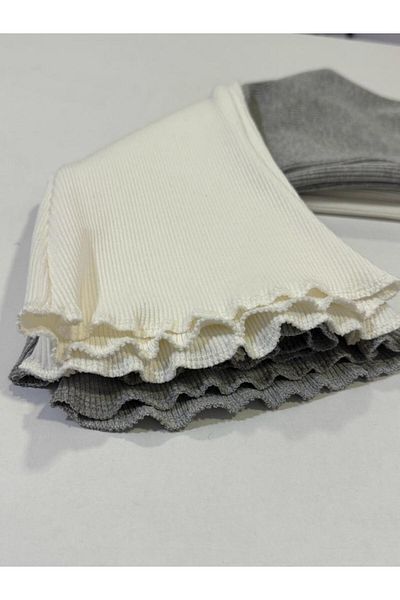 ARYA BABY 2-Piece Baby Girl Knitwear Camisole Fabric Ribbed Spaghetti Leggings Single Bottom, Trousers