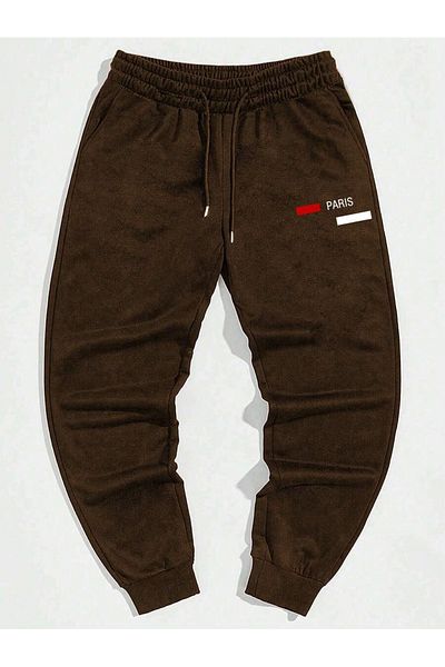 MOONBULL Men's Paris Printed Sweatpants