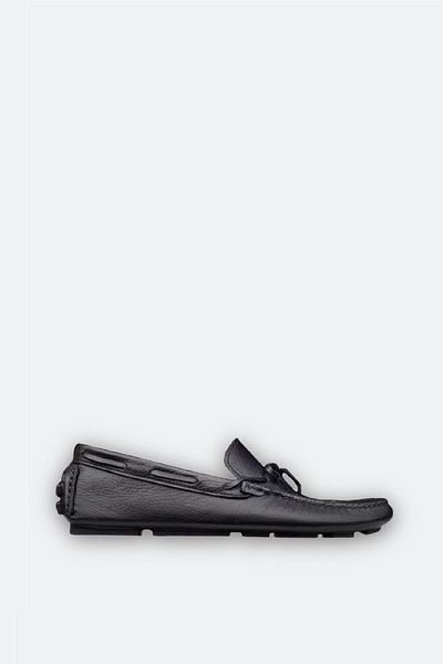 DOKA Genuine Leather Loafer Shoes570357 Black