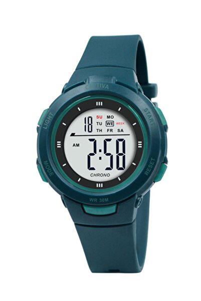 captiva Dijital 30 Metre Suya Dayanıklı Işıklı Alarmlı Kronometreli Takvimli ...