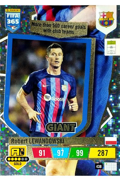 Panini ROBERT LEWANDOWSKY GIANT CARD