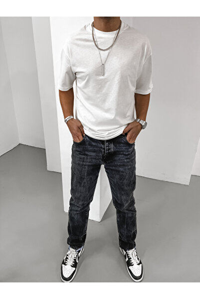 King Brothers Μπλουζάκι Oversize Crew Neck Basic